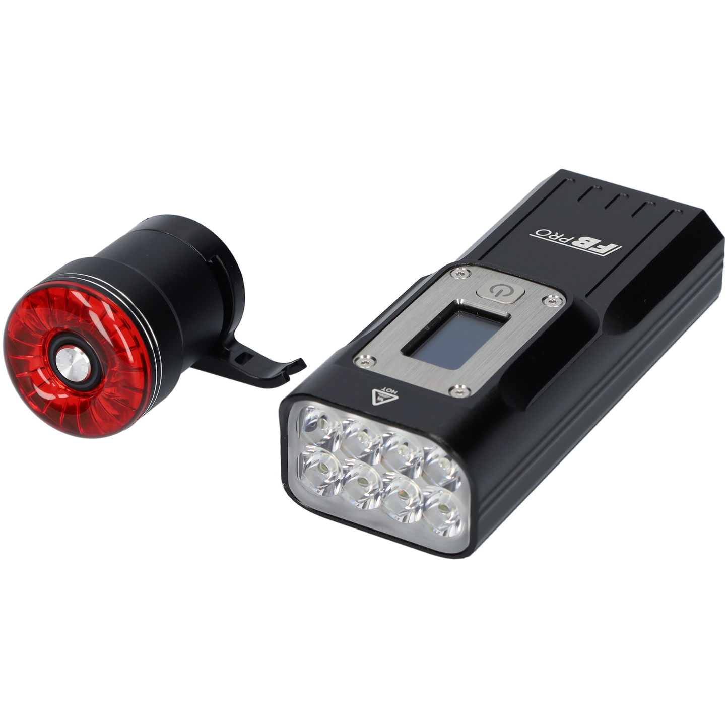 Voor- en achterlamp fiets - LED fietslamp - 2000 Lumen