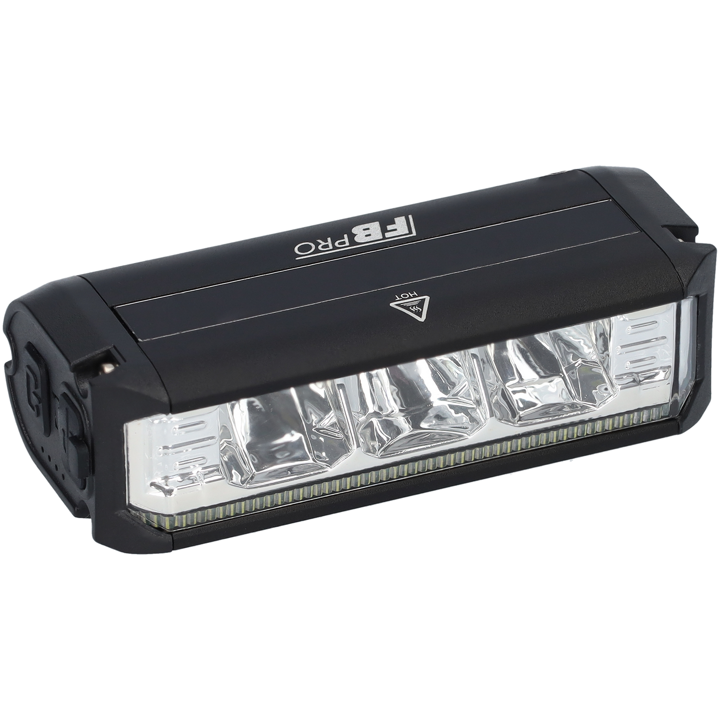 Fietslamp LED met achterlicht - Voor- en achterlicht combi deal - Zwart