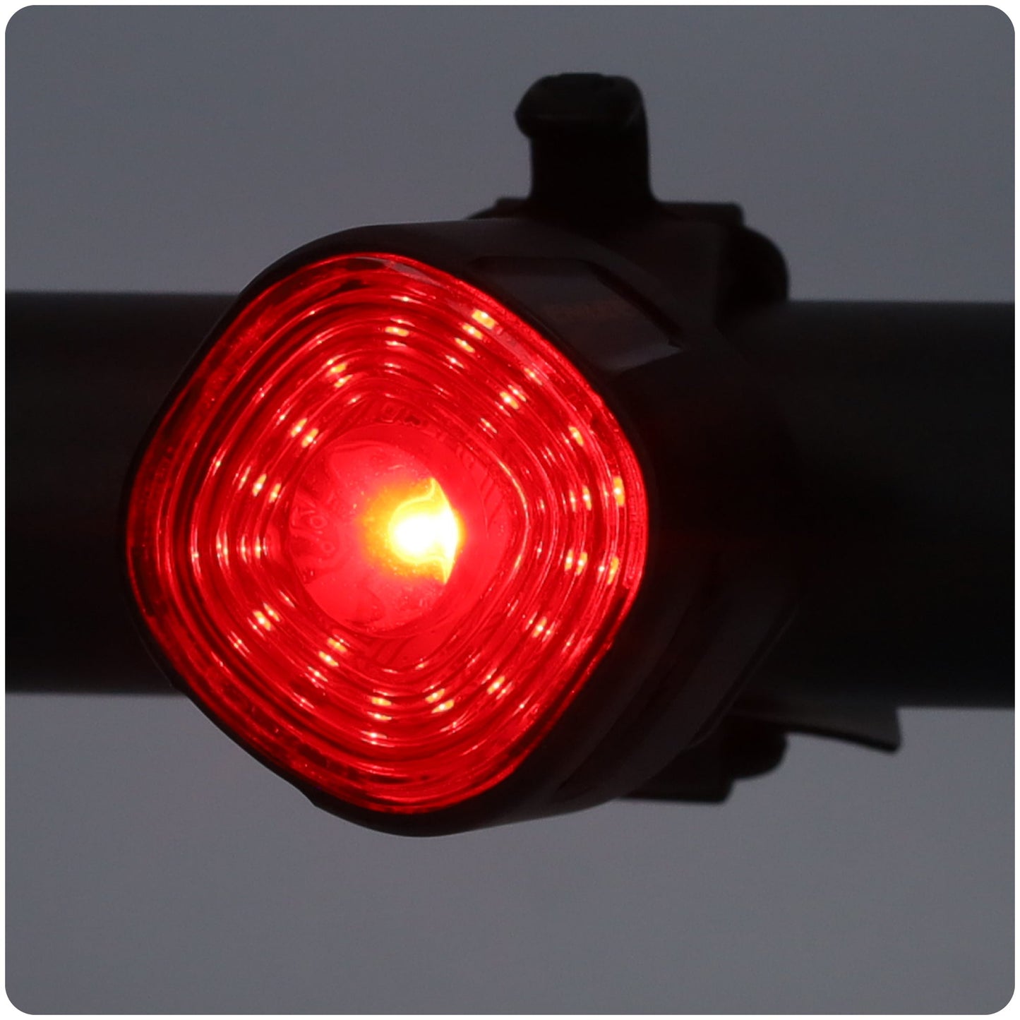 LED fietslamp - Achterlicht fiets - Zwart