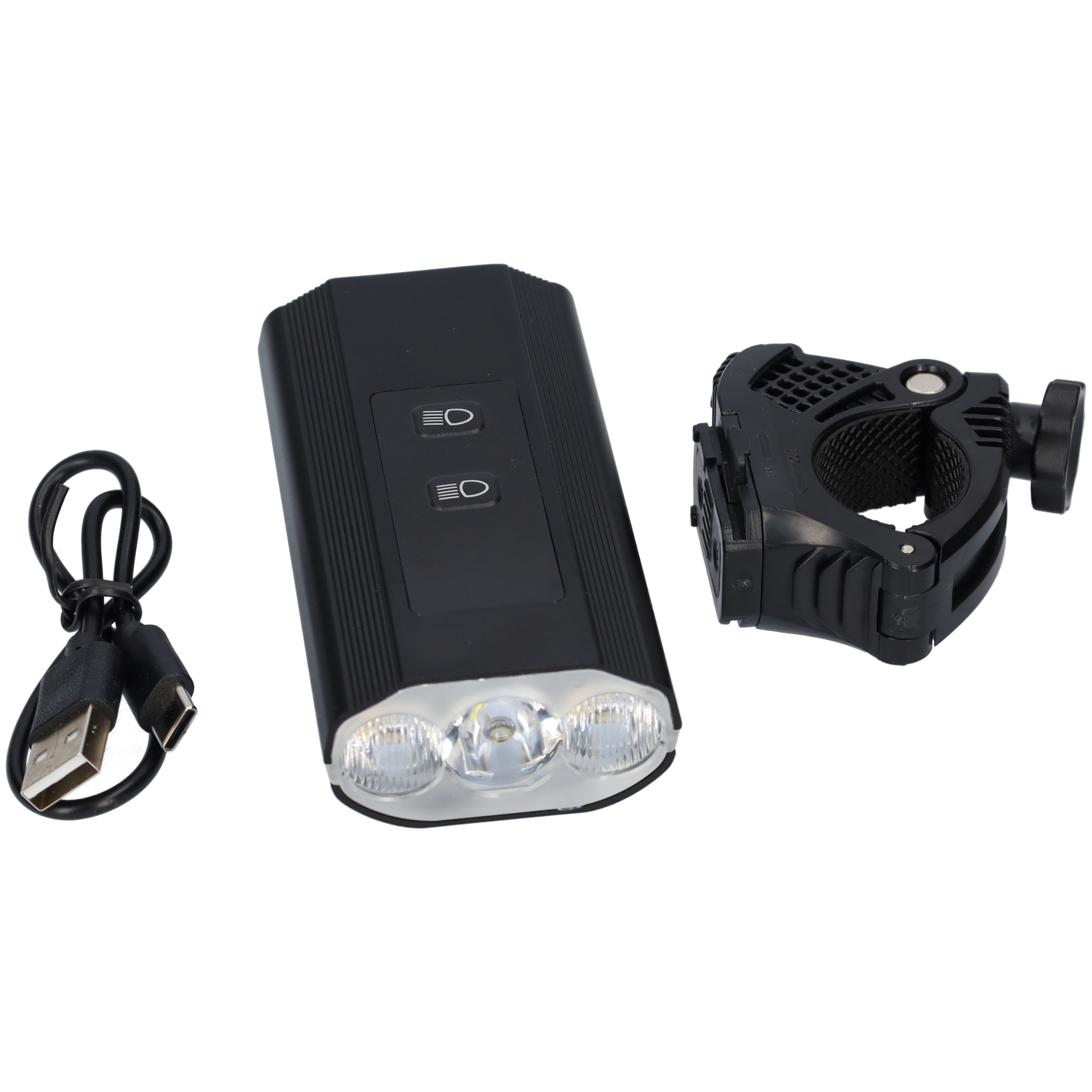 Fietslamp - Fiets verlichting - Voorlicht - Fietslicht - Fietslampje - Zwart
