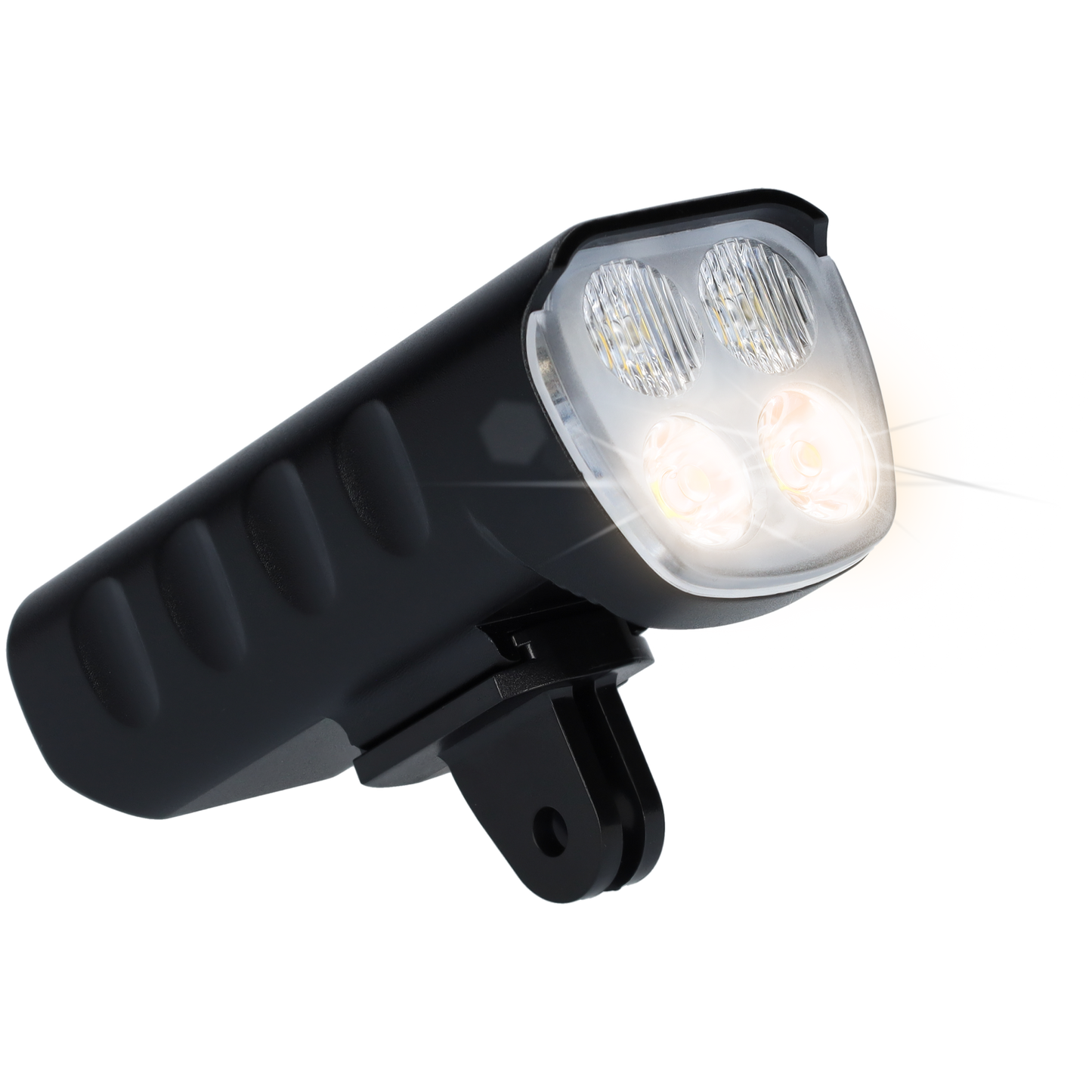 LED Fietslamp - Fietslicht - Fiets lamp - 1600 lumen - Met Oplader - USB-C oplaadbaar - Zwart