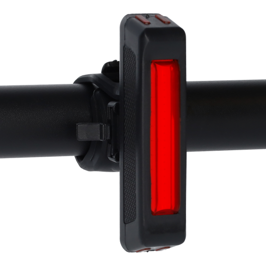LED fietslamp - Achterlicht fiets - Fietsverlichting - 100 Lumen - 3,7V en 500mAh - USB oplaadbaar - Zwart