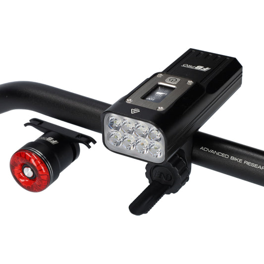 Voor- en achterlamp fiets - LED fietslamp  - 2000 Lumen