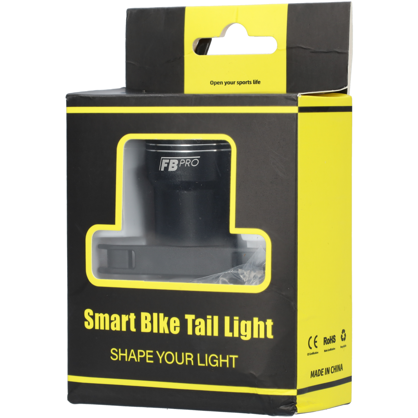 LED fietslamp - Achterlicht fiets - Fietsverlichting - Zwart
