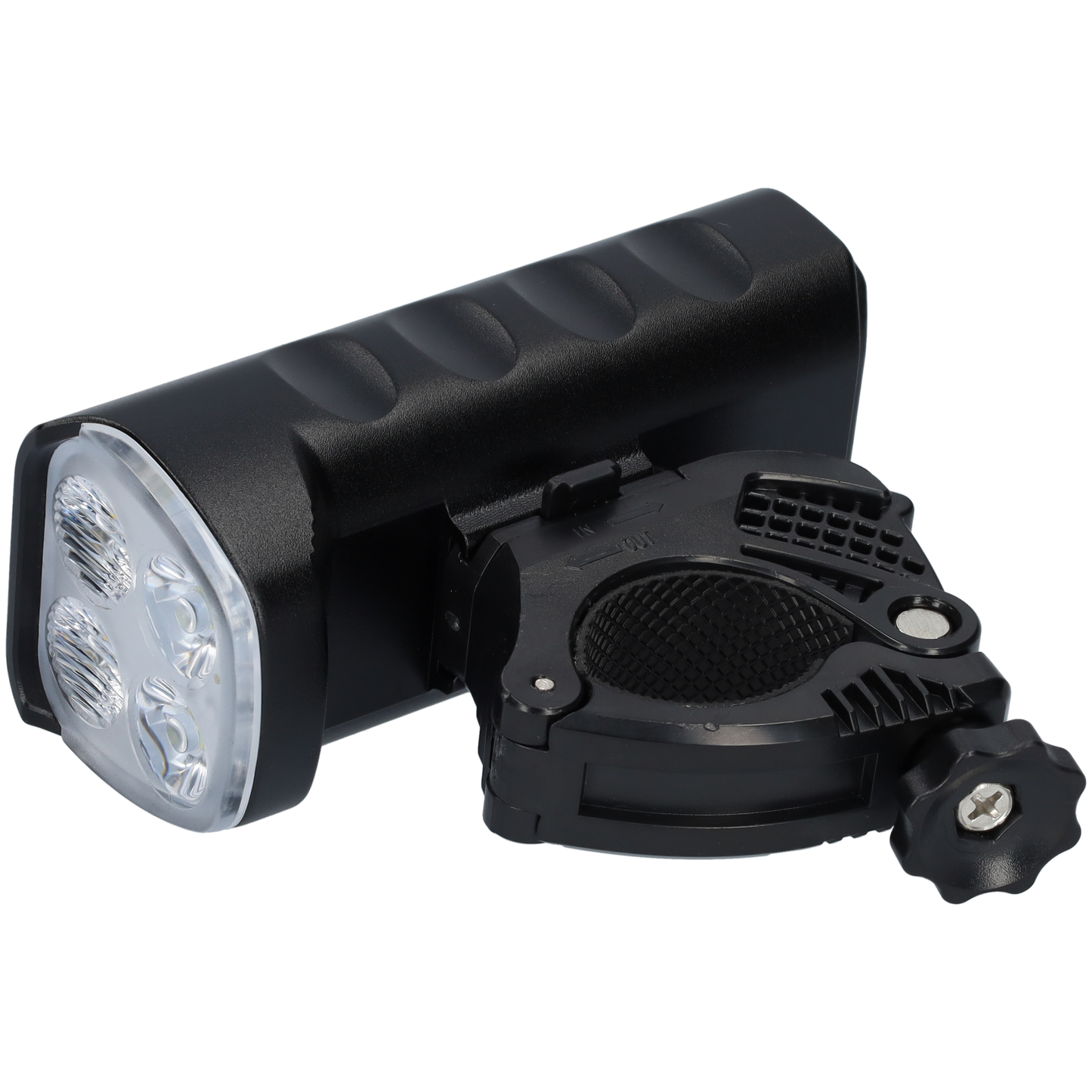LED Fietslamp - Fietslicht - Fiets lamp - 1600 lumen - Met Oplader - USB-C oplaadbaar - Zwart